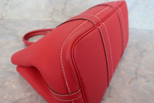 将图片加载到图库查看器,HERMES GARDEN PARTY TPM Negonda leather Rouge casaque □Q刻印 Tote bag 700100209