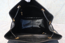 Load image into Gallery viewer, CHANEL CC Chain back pack Caviar skin Black/Gold hadware Back pack 700120041