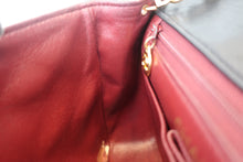 Load image into Gallery viewer, CHANEL Mini Matelasse single flap chain shoulder bag Lambskin Black/Gold hadware Shoulder bag 800020110