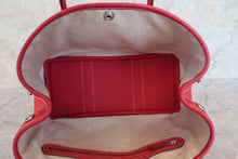 将图片加载到图库查看器,HERMES GARDEN PARTY TPM Negonda leather Rouge casaque □Q刻印 Tote bag 700100209