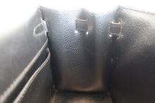 Load image into Gallery viewer, HERMES MINI KELLY 20 Box carf leather Black □A Engraving Shoulder bag 800060207