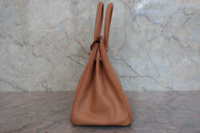 将图片加载到图库查看器,HERMES BIRKIN 30 Graine Couchevel leather Natural 〇Z刻印 Hand bag 800080162
