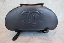 將圖片載入圖庫檢視器 CHANEL/シャネル マトラッセチェーンリュック ラムスキン ネイビー/ゴールド金具 リュック 800030113