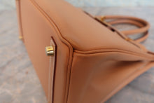 将图片加载到图库查看器,HERMES BIRKIN 30 Graine Couchevel leather Natural 〇Z刻印 Hand bag 800080162
