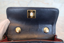 画像をギャラリービューアに読み込む, CHANEL/シャネル ミニマトラッセチェーンショルダーバッグ ラムスキン ネイビー/ゴールド金具 ショルダーバッグ 800010028
