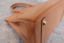 将图片加载到图库查看器,HERMES BIRKIN 30 Graine Couchevel leather Natural 〇Z刻印 Hand bag 800080162