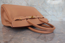 将图片加载到图库查看器,HERMES BIRKIN 30 Graine Couchevel leather Natural 〇Z刻印 Hand bag 800080162