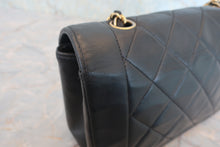 将图片加载到图库查看器,CHANEL/香奈儿 戴妃 CF 链条包 羊皮 Black/Gold hadware(黑色/金色金属) 肩背包 800020178