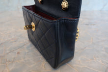 画像をギャラリービューアに読み込む, CHANEL/シャネル ミニマトラッセチェーンショルダーバッグ ラムスキン ネイビー/ゴールド金具 ショルダーバッグ 800010028