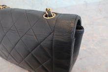 将图片加载到图库查看器,CHANEL/香奈儿 戴妃 CF 链条包 羊皮 Black/Gold hadware(黑色/金色金属) 肩背包 800020178
