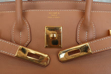 将图片加载到图库查看器,HERMES BIRKIN 30 Graine Couchevel leather Natural 〇Z刻印 Hand bag 800080162