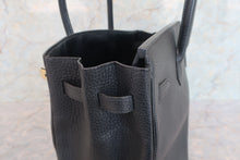 画像をギャラリービューアに読み込む, HERMES/エルメス バーキン35 フィヨルド ブラック 〇Z刻印 ハンドバッグ 700080047