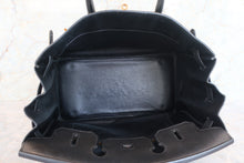 画像をギャラリービューアに読み込む, HERMES/エルメス バーキン35 フィヨルド ブラック 〇Z刻印 ハンドバッグ 700080047