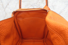 將圖片載入圖庫檢視器 HERMES/エルメス リンディ30 トリヨンクレマンス オレンジ □M刻印 ショルダーバッグ 700030049