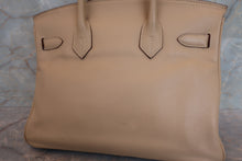 Load image into Gallery viewer, HERMES BIRKIN 30 Swift leather Tabac camel □M Engraving Hand bag 700020145