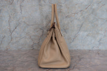 Load image into Gallery viewer, HERMES BIRKIN 30 Swift leather Tabac camel □M Engraving Hand bag 700020145