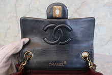 画像をギャラリービューアに読み込む, CHANEL/シャネル ミニマトラッセシングルフラップチェーンショルダーバッグ ラムスキン ブラック/ゴールド金具 ショルダーバッグ 800010052