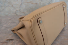 Load image into Gallery viewer, HERMES BIRKIN 30 Swift leather Tabac camel □M Engraving Hand bag 700020145