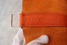 Load image into Gallery viewer, HERMES PICOTIN LOCK GM Clemence leather Orange poppy T Engraving Hand bag 700090143