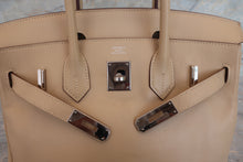 Load image into Gallery viewer, HERMES BIRKIN 30 Swift leather Tabac camel □M Engraving Hand bag 700020145