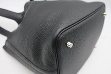 Load image into Gallery viewer, HERMES PICOTIN LOCK MM Clemence leather Black Y Engraving Hand bag 800090038