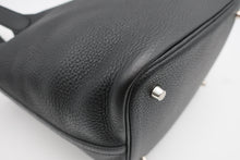 Load image into Gallery viewer, HERMES PICOTIN LOCK MM Clemence leather Black Y Engraving Hand bag 800090038