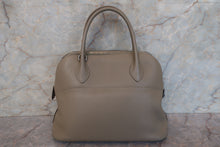 将图片加载到图库查看器,HERMES/BOLIDE 31 Clemence leather Sauge X刻印 Shoulder bag 700100139