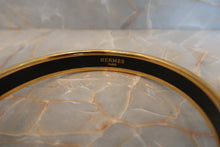 將圖片載入圖庫檢視器 HERMES/エルメス エマイユPM 金メッキ ゴールド/マルチカラー バングル 27120269
