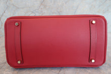 Load image into Gallery viewer, HERMES BIRKIN 35 Togo leather Rouge garance □N Engraving Hand bag 700090135