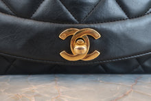 画像をギャラリービューアに読み込む, CHANEL/シャネル ダイアナマトラッセチェーンショルダーバッグ ラムスキン ブラック/ゴールド金具 ショルダーバッグ 800020189