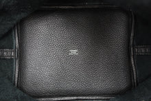 Load image into Gallery viewer, HERMES PICOTIN LOCK MM Clemence leather Black Y Engraving Hand bag 800090038