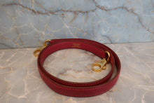 将图片加载到图库查看器,HERMES KELLY 32 Graine Couchevel leather Rouge vif 〇X刻印 Shoulder bag 800050067