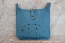 画像をギャラリービューアに読み込む, HERMES/エルメス エブリン1PM トリヨンクレマンス ブルージーン □I刻印 ショルダーバッグ 700030038