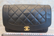 将图片加载到图库查看器,CHANEL/香奈儿 戴妃 CF 链条包 羊皮 Black/Gold hadware(黑色/金色金属) 肩背包 700120042