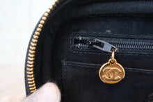画像をギャラリービューアに読み込む, CHANEL/シャネル ココマークバニティ キャビアスキン ブラック/ゴールド金具 バニティ 800010034