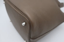 将图片加载到图库查看器,HERMES PICOTIN LOCK MM Clemence leather Etoupe gray U刻印 Hand bag 800090247