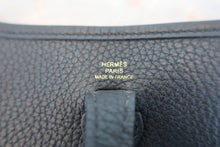 将图片加载到图库查看器,HERMES  EVELYNE TPM Clemence leather Black C刻印 Shoulder bag 700040155