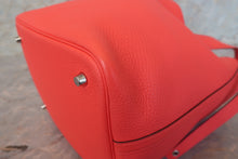 将图片加载到图库查看器,HERMES PICOTIN LOCK MM Clemence leather Rose texas Y刻印 Hand bag 700100147