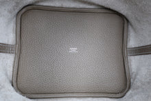将图片加载到图库查看器,HERMES PICOTIN LOCK MM Clemence leather Etoupe gray U刻印 Hand bag 800090247