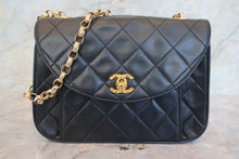 画像をギャラリービューアに読み込む, CHANEL/シャネル マトラッセチェーンショルダーバッグ ラムスキン ブラック/ゴールド金具 ショルダーバッグ 800010054