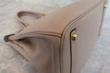 将图片加载到图库查看器,HERMES BIRKIN 30 Clemence leather Gris tourterelle □K刻印 Hand bag 800080062