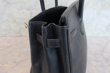 將圖片載入圖庫檢視器 HERMES/エルメス バーキン30 トリヨンクレマンス ブラック □K刻印 ハンドバッグ 700090140