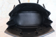 將圖片載入圖庫檢視器 HERMES/エルメス バーキン30 トリヨンクレマンス ブラック □K刻印 ハンドバッグ 700090140