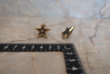 將圖片載入圖庫檢視器 CHANEL/シャネル ココマーク星型イヤリング 金メッキ  ゴールド/ブラック イヤリング 300030216