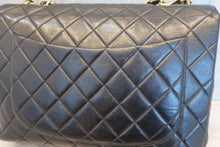 将图片加载到图库查看器,CHANEL/香奈儿 中号CF 单盖包 链条包 羊皮 Black/Gold hadware(黑色/金色金属) 肩背包 700120045