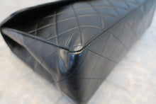 将图片加载到图库查看器,CHANEL/香奈儿 中号CF 单盖包 链条包 羊皮 Black/Gold hadware(黑色/金色金属) 肩背包 700120045