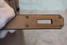将图片加载到图库查看器,HERMES BIRKIN 30 Clemence leather Gris tourterelle □K刻印 Hand bag 800080062