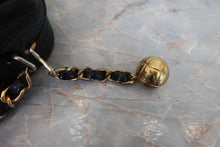 将图片加载到图库查看器,CHANEL/香奈儿 CF 链条包 荔枝皮 Black/Gold hadware(黑色/金色金属) 肩背包 800050096