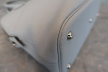 将图片加载到图库查看器,HERMES/BOLIDE 31 Clemence leather Blue pale Z刻印 Shoulder bag 800080156