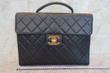 画像をギャラリービューアに読み込む, CHANEL/シャネル マトラッセハンドバッグ キャビアスキン ブラック/ゴールド金具 ハンドバッグ 800010030
